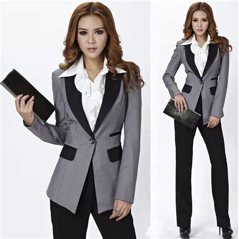 business pant suits for ladies.